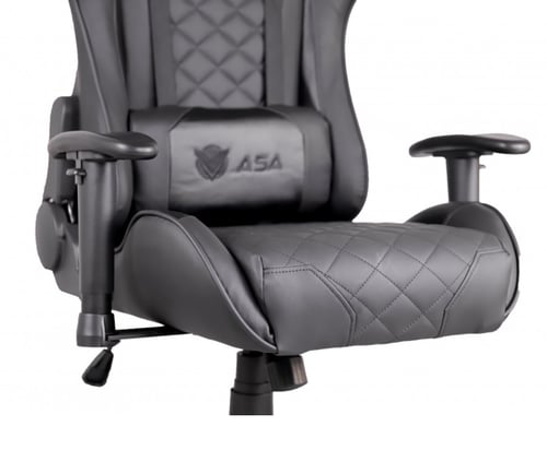 كرسي مكتب للالعاب دايموند من ASA لون أسود