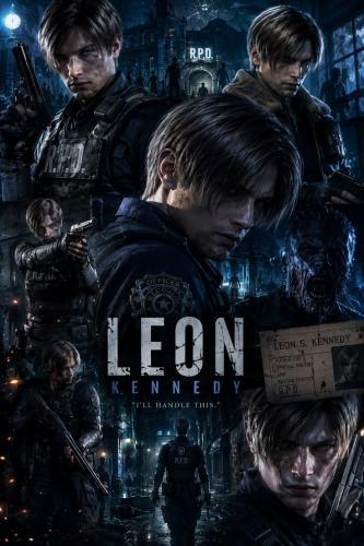 بوستر فني لشخصية ليون كينيدي – Leon Art Poster