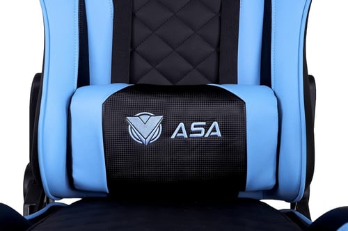 كرسي مكتب للالعاب دايموند من ASA لون سماوي