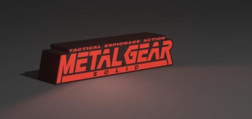 METAL GEAR SOLID LED
