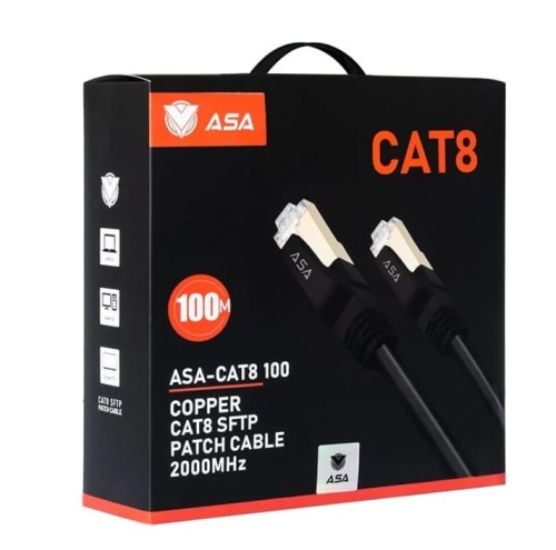 سلك نت CAT 8 الطول 100 متر