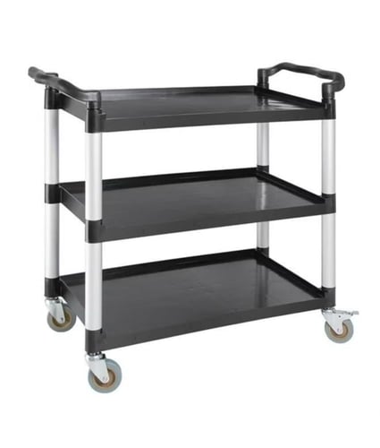 عربة ترولي طبية 3 ارفف