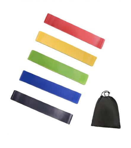 مجموعة مطاطات تمارين المقاومة