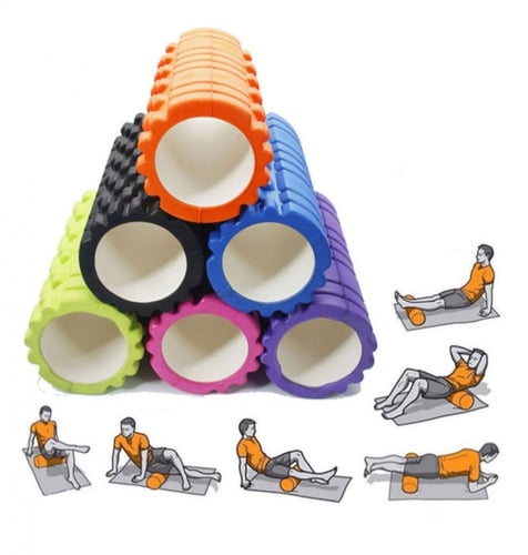 اسطوانة فوم رولر لتدليك الظهر بنكي