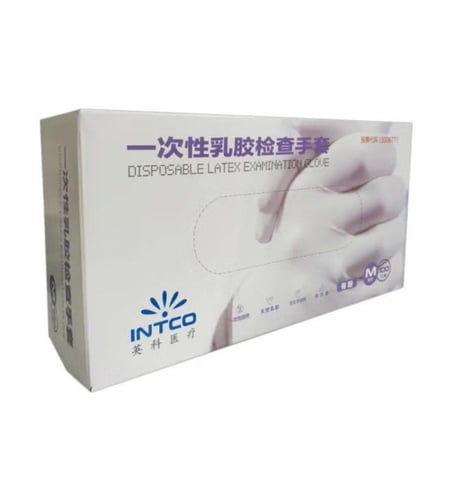 قفازات فحص طبي 100 حبة
