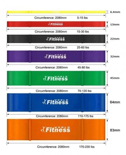 مطاط مقاومة أحمر 80 سم