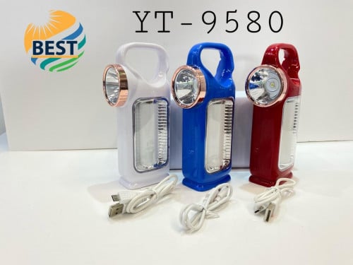 كشاف يدوي شحن بلمبه جانبية ويشحن الجوال