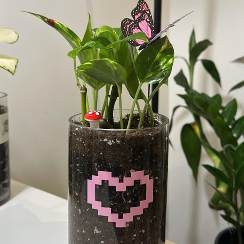 بوتس بطباعة قلب