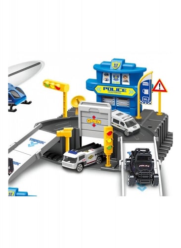 لعبة مواقف سيارات مركز شرطة