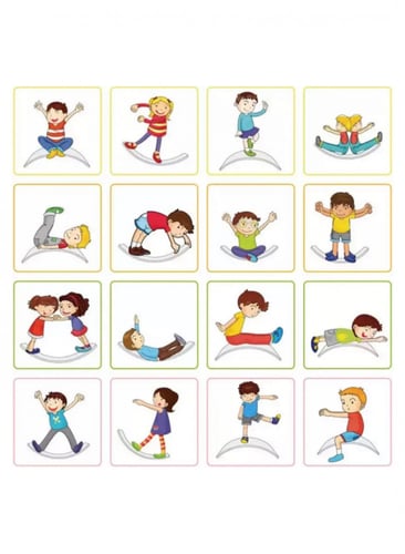 لوح توازن خشبي 83 سم * 29.5 سم