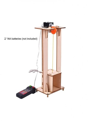 مجموعة أدوات لتجميع نماذج اختراعات صغيرة - مصعد