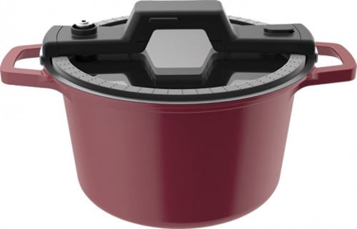 قدر نيوفلام الذكي بضغط البخار 5.4 لتر سيراميك - اح...