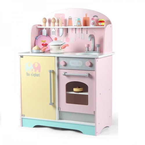 مطبخ اطفال خشبي 29.7x59.7x80سم