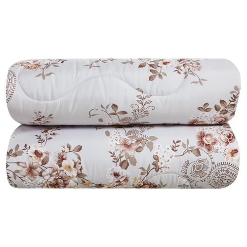 طقم لحاف مشجر مزدوج مكون ٦ قطع، مقاس مزدوج – زهري...