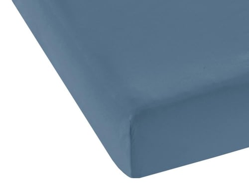 طقم مفرش فاخر ٦ قطع مقاس مزدوج – أزرق