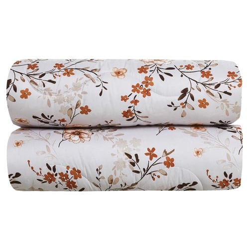 طقم لحاف مشجر مزدوج مكون ٦ قطع، مقاس مزدوج – زهري...