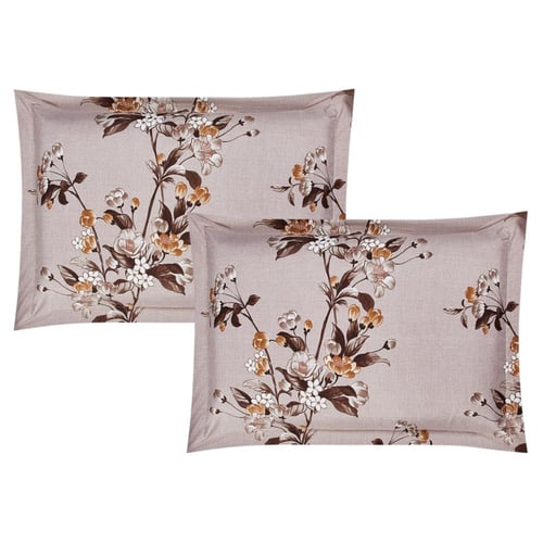 طقم لحاف مشجر مزدوج مكون ٦ قطع، مقاس مزدوج – زهري...