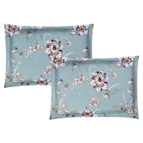 طقم لحاف مشجر مزدوج مكون ٦ قطع، مقاس مزدوج – رمادي...