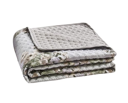 طقم مفرش فاخر ٦و٤ قطع, مقاس مزدوج ومفرد