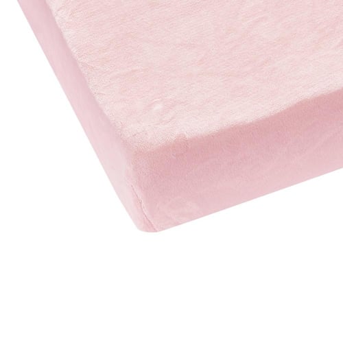 طقم لحاف شتوي فانيلا مخمل ٦ قطع مقاس مزدوج –الوردي