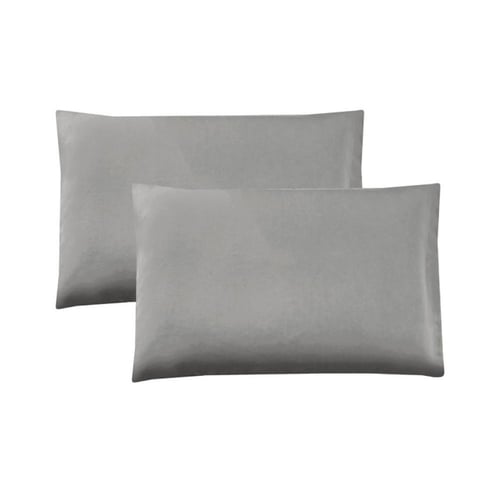 طقم لحاف الفندقى ٤ قطع مقاس مفرد – رمادي فاتح