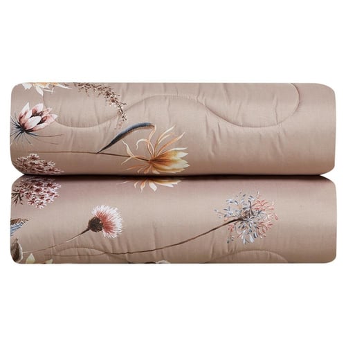 طقم لحاف مشجر مزدوج مكون ٦ قطع، مقاس مزدوج – زهري...