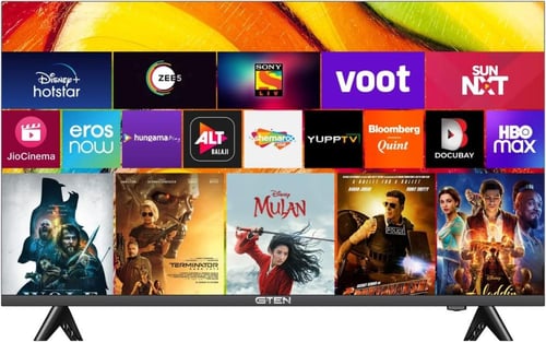 شاشة ذكية امبكس سلسلة جي تن 55 بوصة جودة 4K نظام ا...