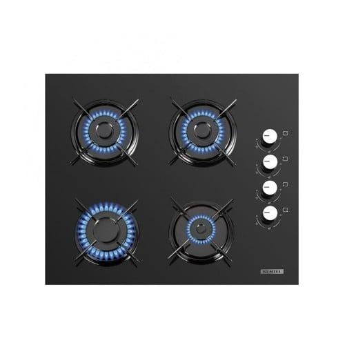 كوميتل سطح غاز بلت ان 60×60 سم - 4 عيون زجاج - ترك...