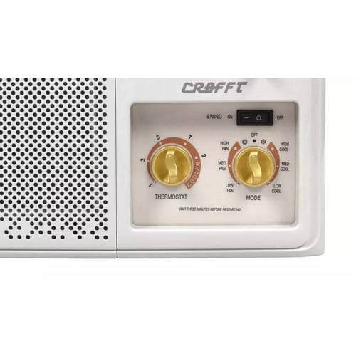 مكيف كرافت شباك 2 طن - 21600 وحدة - حار وبارد - أب...
