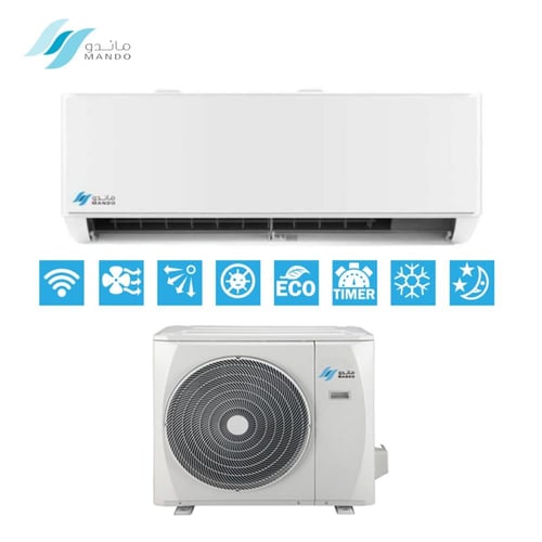 ماندو مكيف سبيلت - 18500 وحدة - بارد فقط - واي فاي...