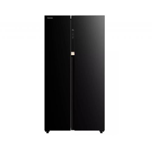 ثلاجة دولابي توشيبا سعة 549 لتر مع انفيرتر مزدوج و...