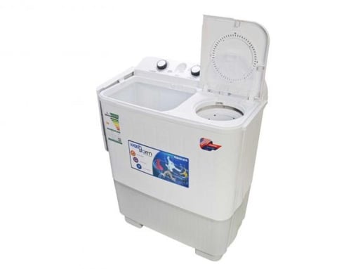 غسالة ملابس ادميرال بحوضين 9 كجم لون ابيض موديل AD...