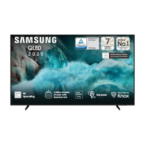 شاشة سامسونج QLED 65 بوصة Q6F-معالج Q4 4K، شاشة ذك...