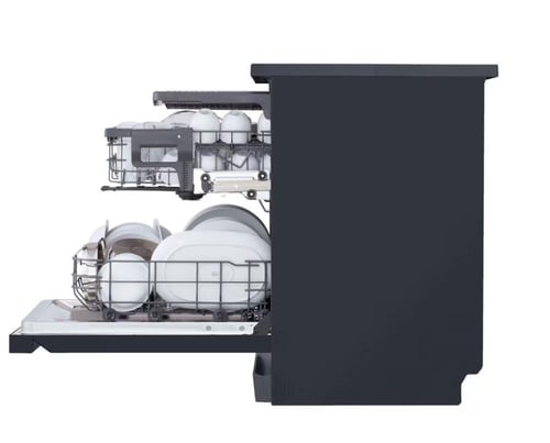 غسالة صحون ال جي سعة 14 مكان 9 برامج أسود DFC513FM