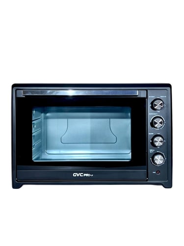 فرن جي في سي كهربائي 75 لتر لون اسود موديل GVOV-85...