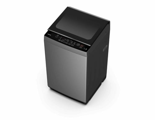 غسالة تعبئة علوية توشيبا 7 كيلو 650 دورة لون فضي م...