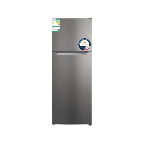 وايت وستنجهاوس ثلاجة بابين 12.3 قدم 348 لتر - فضي...