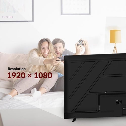 شاشة سمارت ارو 43 بوصة LED FHD بوصة أسود موديل RO-...