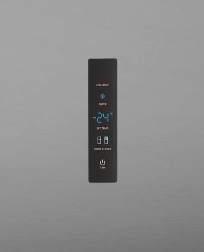 ثلاجة كرفت بابين مع فريز علوي 19.9 قدم 564 لتر لون...