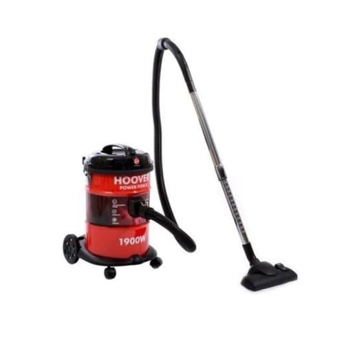 هوفر مكنسة كهربائية برميل 18 لتر - 1900 واط - أحمر...
