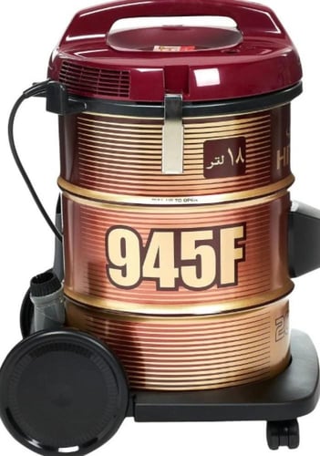 مكنسة هيتاشي برميل 18 لتر- 2000 واط- احمر CV-945FW...