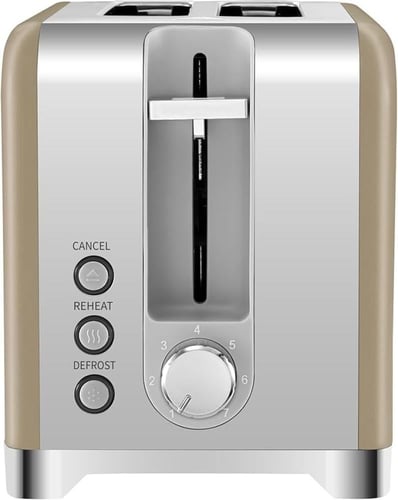 محمصة خبز مزدوجة من الفولاذ المقاوم للصدأ من كولين...