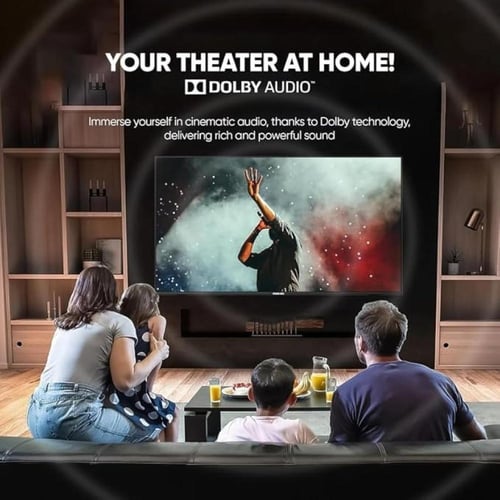 شاشة ذكية نيكاي 75 بوصة QLED نظام تشغيل ويبوس مودي...