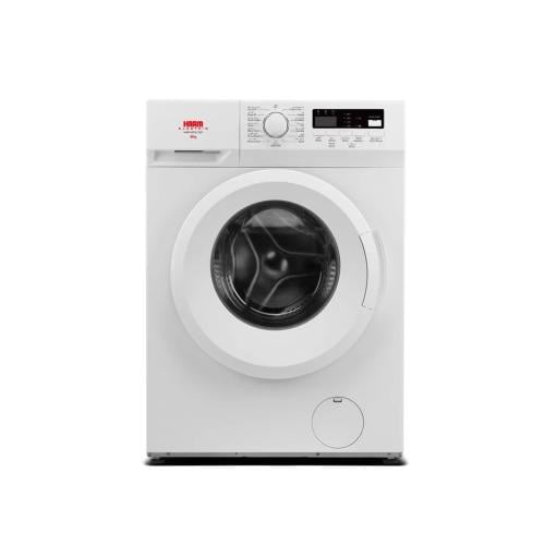 هام غسالة أتوماتيك 6 كغ - تحميل أمامي - أبيض - HMF...