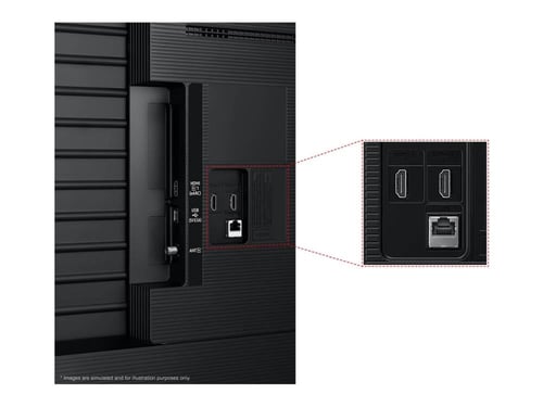 شاشة ذكية سامسونج 55 بوصة كيو ليد اصدار 2025 نظام...