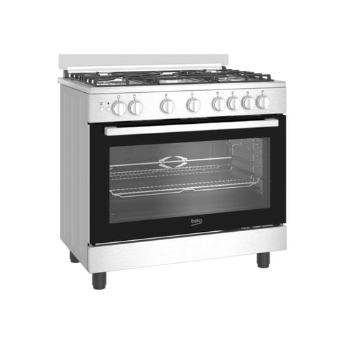 فرن غاز بيكو 5 عيون 60*90 سم مع مروحه شبك ثقيل است...