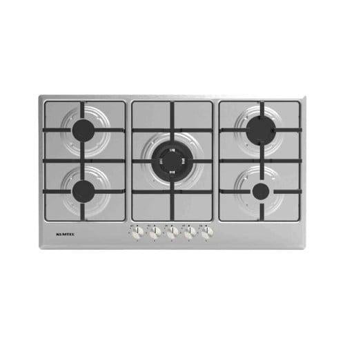 سطح بلت ان غاز كومتيل 5 عيون 90 سم استيل (تركي) M9...