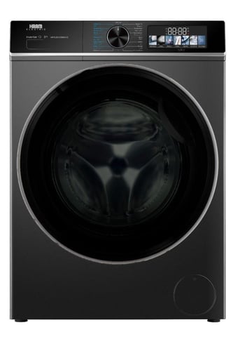 غسالة هام امامية 8 كيلو Inverter فضي غامق HMFL8SH2...