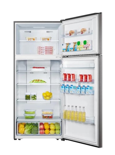 ثلاجة كرفت بابين مع فريز علوي 19.9 قدم 564 لتر لون...