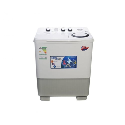 غسالة ملابس ادميرال بحوضين 9 كجم لون ابيض موديل AD...
